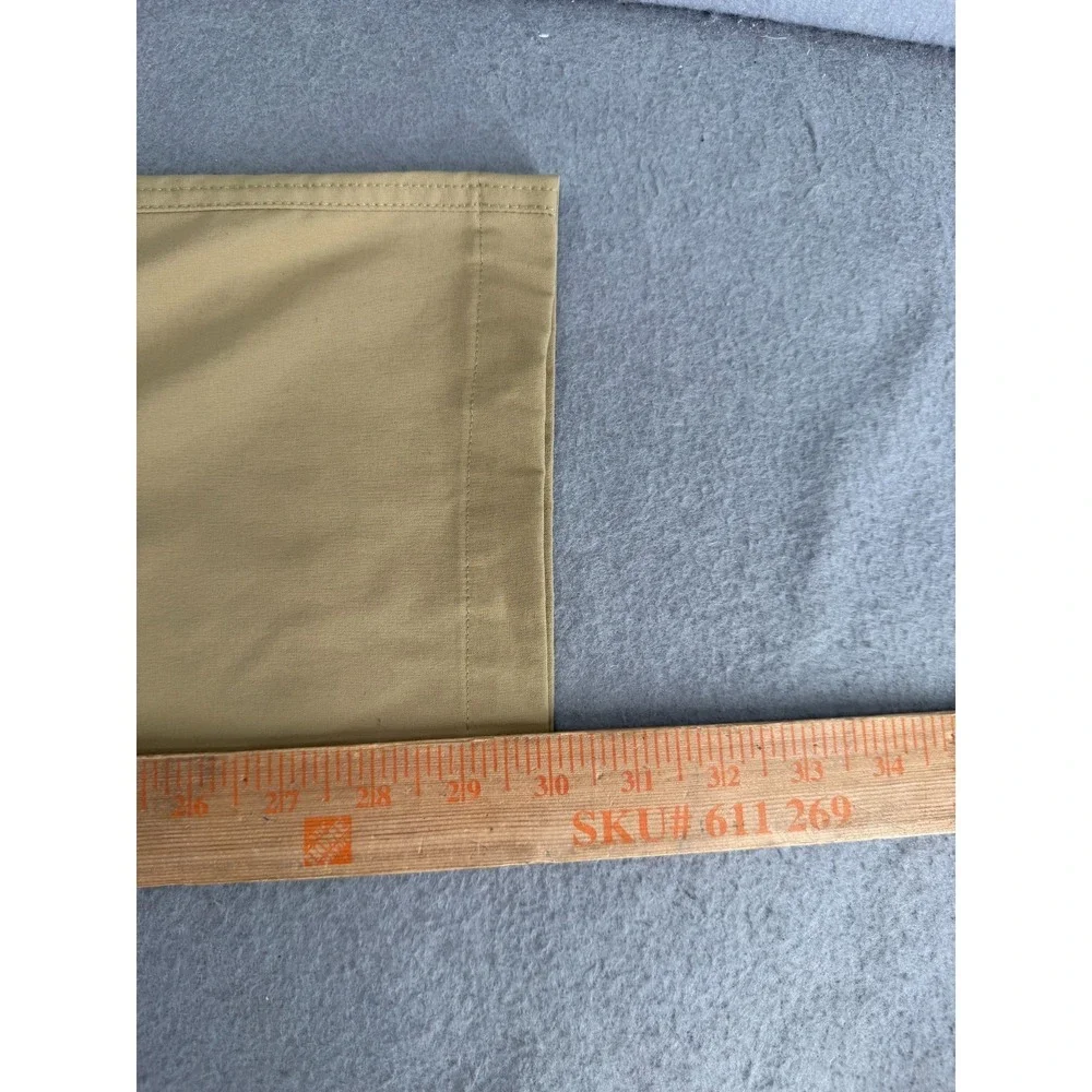 Eddie Bauer Horizon Takeoff Chino Pants Mens 30x30 Tan Performance UPF 50 Hiking